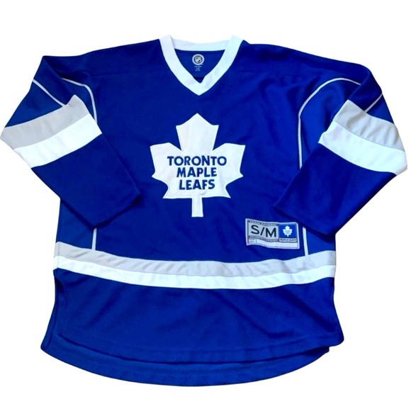 TORONTO MAPLE LEAFS NHL Hockey Jersey Unisex Size Small/Medium LIKE NEW - Picture 1 of 14